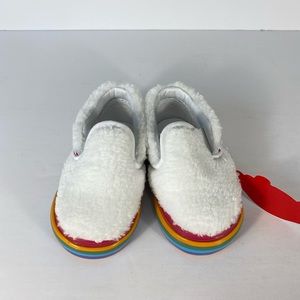 Vans Shoes - Vans Classic Slip-On Shearling Rainbow Sneakers Vans Shoes - Vans Classic Slip-On Shearling Rainbow Sneakers